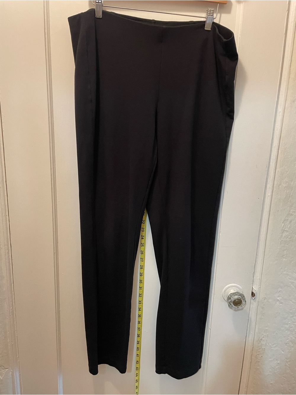 Everlane Black Straight-Leg Trousers